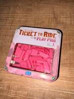 Ticket to Ride Play Pink - Treinwagonnetjes, Vijf spelers of meer, Ophalen of Verzenden, Zo goed als nieuw, Reisspel