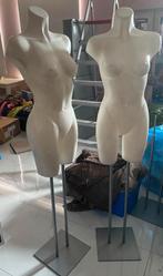 5x paspop etalagepop zware voet kwaliteit vrouw dames torso, Ophalen, Zo goed als nieuw, Paspop