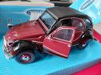 Citroën 2cv charlston 1:24, Ophalen of Verzenden, Zo goed als nieuw, Auto, Welly