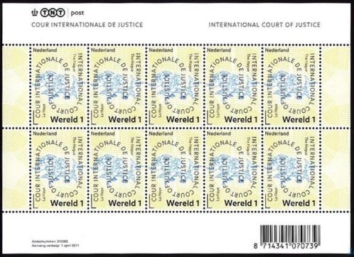 Nederland Dienst V63 postfris Cour Int. de Justice 2011, Postzegels en Munten, Postzegels | Nederland, Postfris, Na 1940, Verzenden