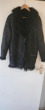 Inéz & Maréchal dubbele lammy coat, Maat 38, Kleding | Dames, Jassen | Winter, Maat 38/40 (M), Ophalen of Verzenden, Zo goed als nieuw