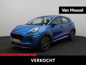 Ford Puma 1.0 EcoBoost Hybrid Titanium Airco | Navigatie | D beschikbaar voor biedingen