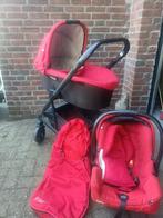 Kinderwagen 3 in 1 Joie rood/grijs, Kinderen en Baby's, Ophalen, Gebruikt, Combiwagen, Overige merken