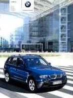 BMW X3 of X5 originele brochure/auto folder '99 '04 '07, Ophalen of Verzenden, Zo goed als nieuw, BMW