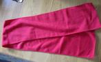 rode fleece sjaal 130 cm., Ophalen of Verzenden, Nieuw, Sjaal