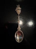 Zilveren Douwe Egberts theelepel 'Groene Draeck', Ophalen