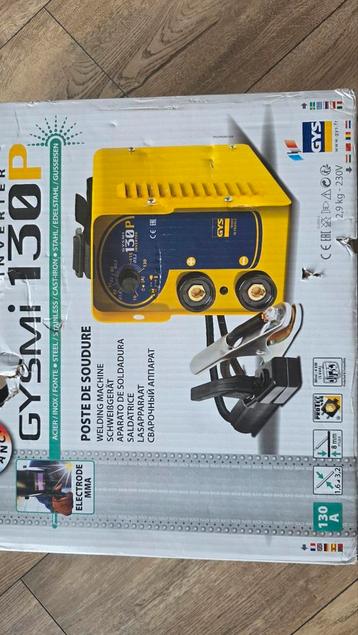 GYS GYSMI 130P Inverter lasapparaat met accessoires. beschikbaar voor biedingen