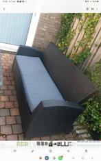 Tuinbank - Wicker Look, Tuin en Terras, Tuinbanken, Ophalen of Verzenden, Gebruikt, Wicker