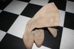 PS POELMAN beige suede cowboylaarzen mt. 39, Hoge laarzen, Ps Poelman, Beige, Ophalen of Verzenden
