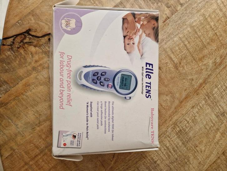 Elle TENS Geboorte TENS apparaat ZGAN!, Sport en Fitness, Massageproducten, Zo goed als nieuw, Apparaat, Ophalen of Verzenden