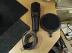 Trust GXT 232 Mantis Streaming Microphone, Muziek en Instrumenten, Microfoons, Studiomicrofoon, Gebruikt, Ophalen of Verzenden