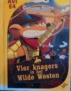 Makkelijk lezen - Vier knagers in het Wilde Westen, Ophalen of Verzenden, Geronimo Stilton