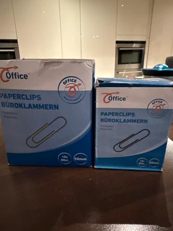 Diverse Paperclips - Groot & Klein beschikbaar voor biedingen