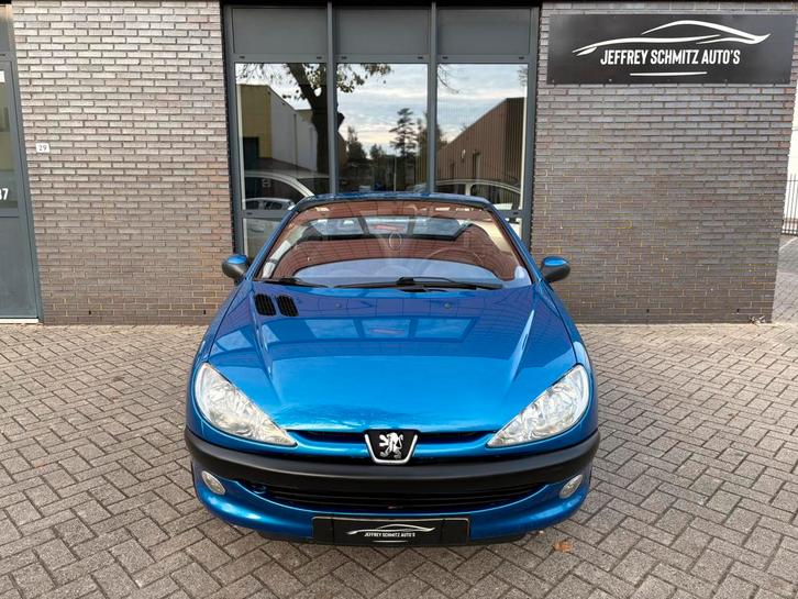 Peugeot 206 1.6 16V CC 2002 Blauw Nette Auto, Airco, N.A.P., Auto's, Peugeot, Bedrijf, ABS, Airbags, Airconditioning, Boordcomputer