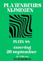 Platenbeurs Nijmegen zaterdag 20 september Plein 44, Ophalen, Zo goed als nieuw