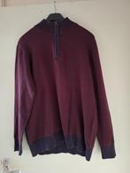 Bordeauxrode zip trui maat L, Kleding | Heren, Ophalen of Verzenden, Zo goed als nieuw, Maat 52/54 (L), Rood