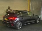 Ford Focus 1.0 EcoBoost Hybrid Vignale|GARANTIE|PANO|LEDER|H, Auto's, Ford, 125 pk, Gebruikt, Zwart, Handgeschakeld
