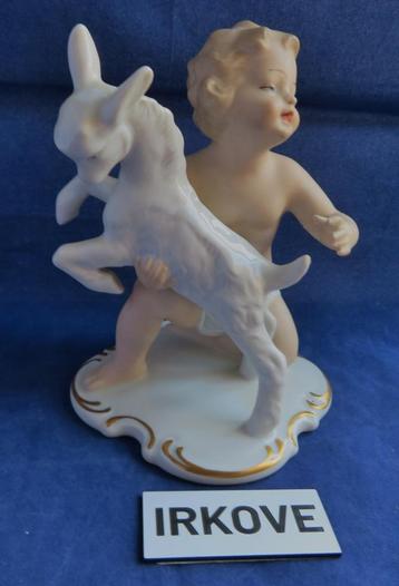 WALLENDORF BLOOT JONGETJE MET GEIT * Gemerkt * beschikbaar voor biedingen