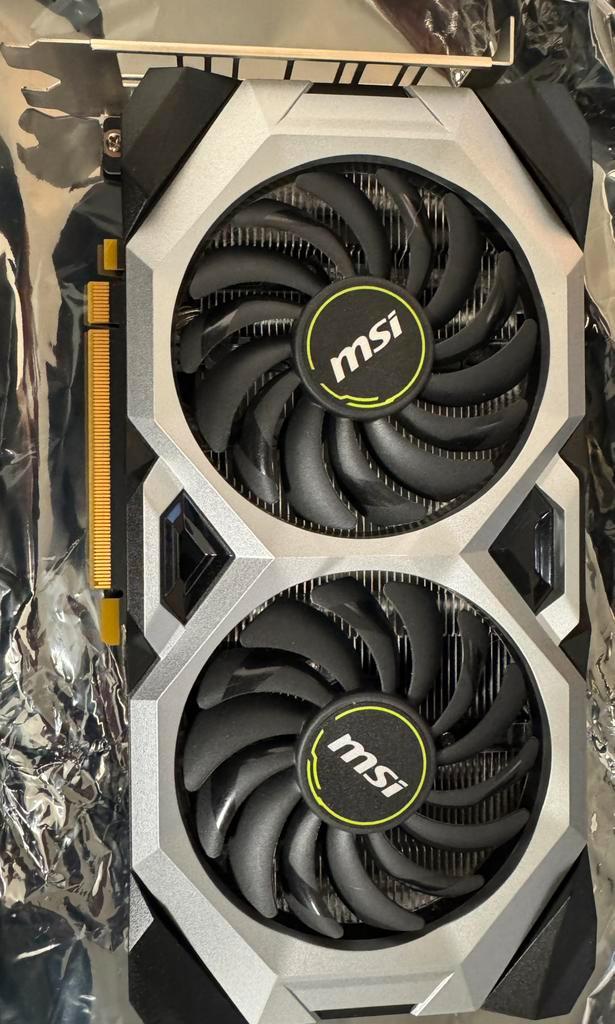 MSI GeForce RTX 2060 VENTUS GP OC 6gb, Computers en Software, Videokaarten, Zo goed als nieuw, Nvidia, PCI-Express 3.0, GDDR6