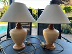 Vintage schermlampen bony design, Ophalen of Verzenden, Gebruikt, Minder dan 50 cm