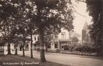 fotokaart 1937 Hotel Oud Leusden bij Amersfoort kerk, Verzenden, 1920 tot 1940, Gelopen, Utrecht