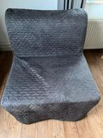 Slaapbank - Grijs, Ophalen, Gebruikt, Eén, Stof