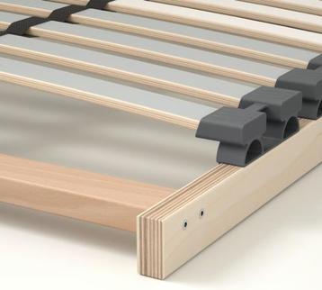 MALM Bedframe Ikea 90x200cm incl lattebodems - afbeelding 2
