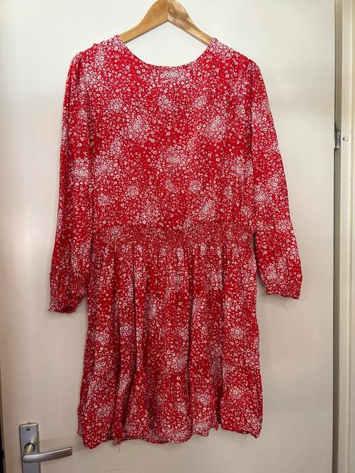 Dames jurkje merk C&A maat 46, Kleding | Dames, Jurken, Gedragen, Maat 46/48 (XL) of groter, Rood, Boven de knie, Ophalen of Verzenden