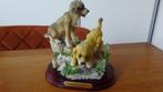 Honden Beeldje Van Polystone., Verzamelen, Beelden en Beeldjes, Ophalen of Verzenden, Zo goed als nieuw, Dier