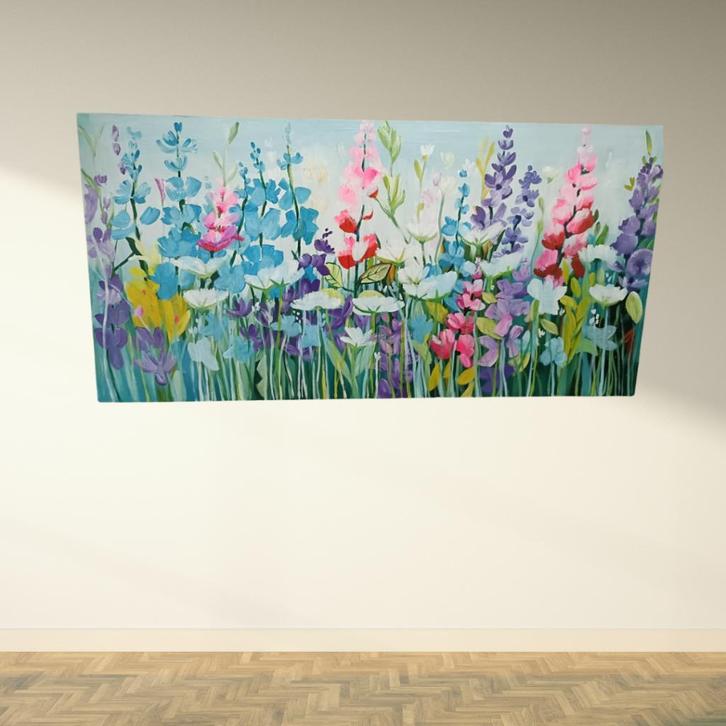 Schilderij uit Bali Indonesië, Antiek en Kunst, Kunst | Niet-Westerse kunst, Ophalen of Verzenden