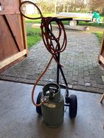 Hozelock onkruidbrander op trolley, Ophalen