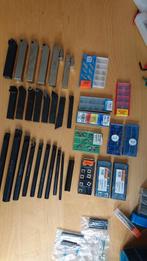 Draaigereedschappen beitelhouders wisselplaatjes boorbeitels, Doe-het-zelf en Verbouw, Draaibanken, Ophalen of Verzenden, Zo goed als nieuw