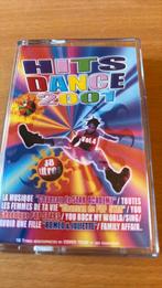 Hits dance 2001 muziek cassette 18 tracks cdmc Frankrijk, Ducoso, 1 bandje, Dance, Ophalen of Verzenden