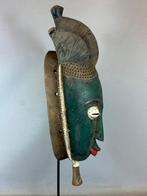 251247 Afrikaans Baule masker uit - Ivoorkust, Antiek en Kunst, Ophalen of Verzenden