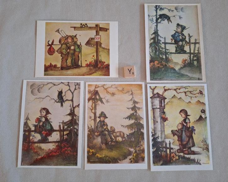 Ansichtkaarten M.I. Hummel - Set Y of Z, Verzamelen, Ansichtkaarten | Nederland, Limburg, 1940 tot 1960, Ophalen of Verzenden