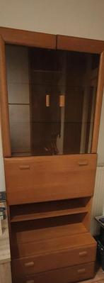Prachtige vitrinekast!, Huis en Inrichting, Kasten | Vitrinekasten, Ophalen, 200 cm of meer, Met deur(en), 50 tot 100 cm