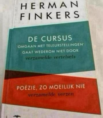 HERMAN FINKERS DE CURSUS OMGAAN MET TELEURSTELLINGEN beschikbaar voor biedingen