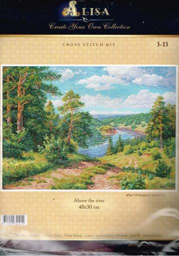 Cado koopje alisa borduurpakket, above the river 313 op=op beschikbaar voor biedingen
