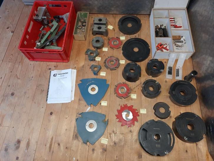 freeskoppen voor houtbewerking, Doe-het-zelf en Verbouw, Gereedschap | Freesmachines, Gebruikt, Elektrisch, Overige soorten, Ophalen