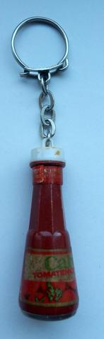 Sl449 sleutelhanger calve tomatenketchup, Verzamelen, Ophalen of Verzenden, Gebruikt