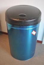 Prullenbak met sensor, Huis en Inrichting, Woonaccessoires | Prullenbakken, Gebruikt, 40 liter of meer, Ophalen of Verzenden, Rvs