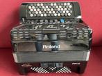 Z.g.a.n. kleine Roland FR-1 X B knopaccordeon . 72 bas ., Muziek en Instrumenten, Accordeons, Overige merken, 72-bas, Ophalen of Verzenden