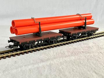 Lima 9039 Schemelwagons met buizen beschikbaar voor biedingen