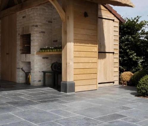 HARDSTEEN LIGHTBLUE ANTICATO VLOER ROMAANS VERBAND, Huis en Inrichting, Stoffering | Vloerbedekking, Nieuw, 75 m² of meer, Ophalen of Verzenden