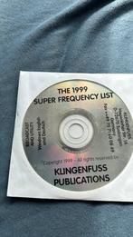 Klingenfuss super frequency list, Ophalen of Verzenden, Zo goed als nieuw, Zender en Ontvanger