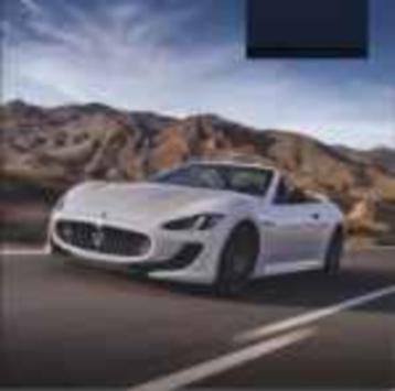 Maserati GranCabrio fraaie originele brochure/auto folder beschikbaar voor biedingen