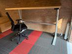 Actiforce elektrisch verstelbaar zit /sta bureau, Huis en Inrichting, Bureaus, Ophalen, Elektrisch, Zo goed als nieuw, Actiforce