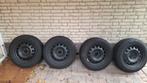 Winterbanden op velg 215/60R16, Auto-onderdelen, Banden en Velgen, Ophalen, 16 inch, Banden en Velgen, Winterbanden