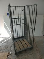 Rolcontainer met traprem, 100 liter of meer, Ophalen, Gebruikt, Transportkar