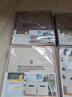 Opbergboxen/dozen m deksel 30x30x30 NW verpakk beige+bruin, Ophalen of Verzenden, Nieuw